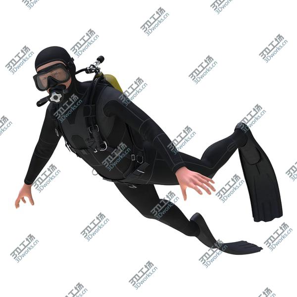 images/goods_img/20210312/Diver Rigged for Maya/4.jpg
